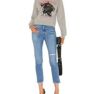 Levi's 501 Ultra High-Rise Skinny Jeans Lightly Distressed NWT Size 27